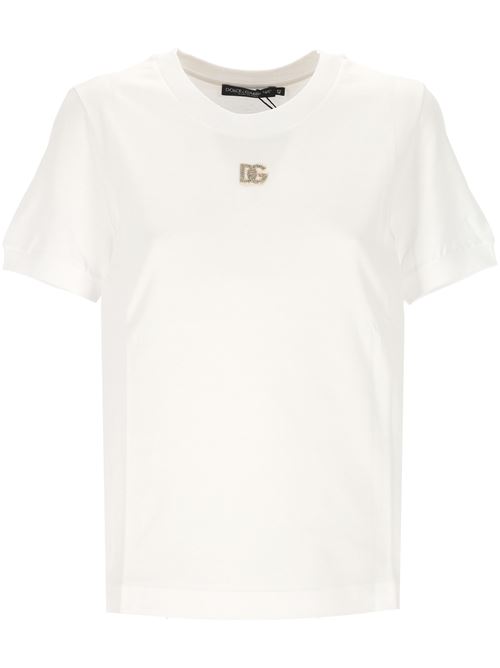 T-shirt with logo DG DOLCE&GABBANA | F8N08ZGDCWQW0800